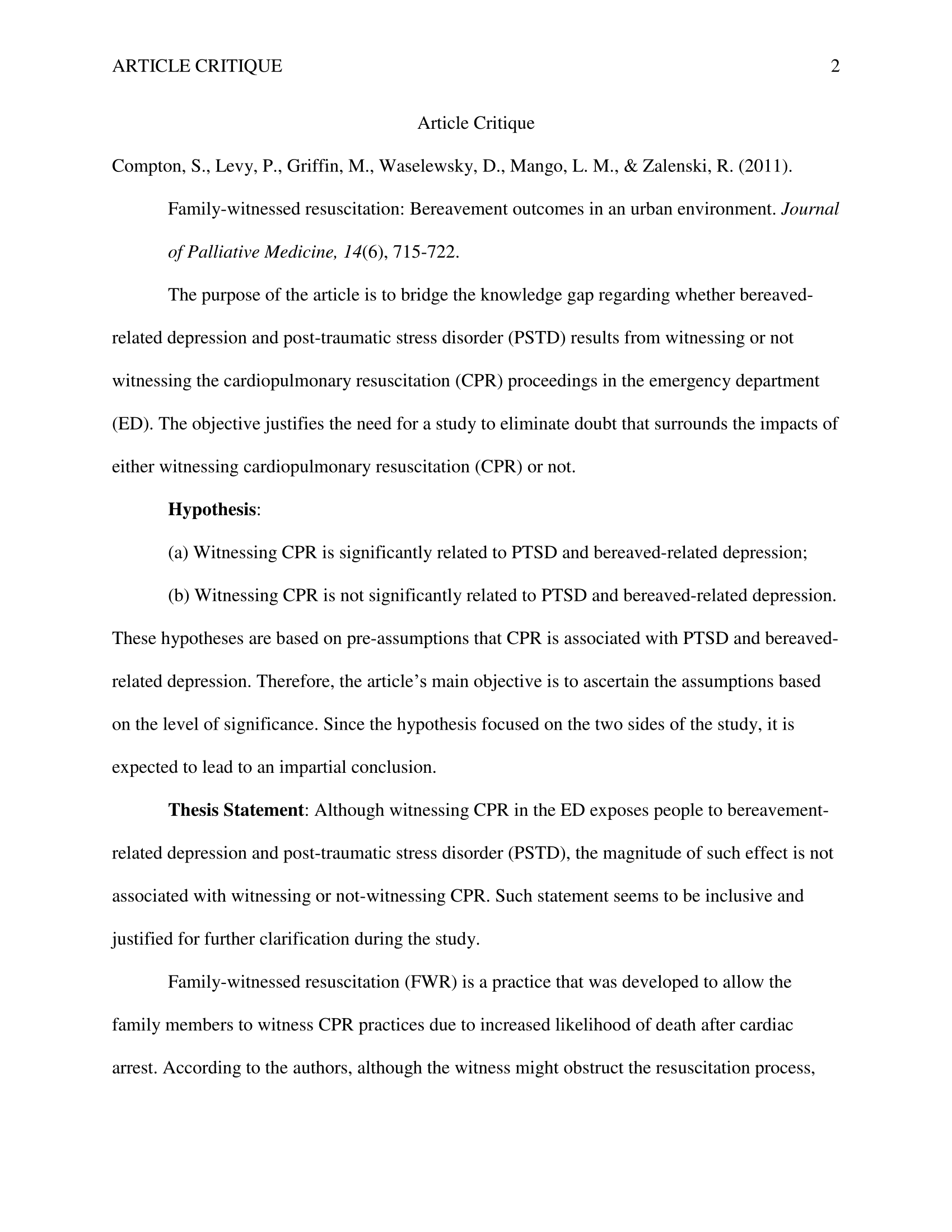 article-critique-sample-2